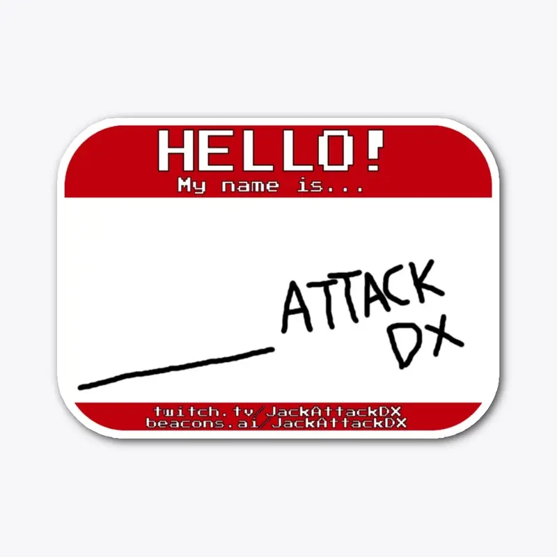 Hi! My Name is BlankAttackDX